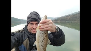 Pecanje Pastrmke na varalicu  GoPro Fishing HD  Zavojsko jezero [upl. by Marylynne]