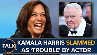 “Cackling Hyena” Kamala Harris SLAMMED as “Trouble” By Jon Voight [upl. by Iclek100]