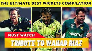 Tribute to Wahab Riaz  Wahab Riaz retirement  Wahab Riaz bowling [upl. by Esened242]