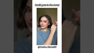 Try this hairstyle on short hairhairstyle shorthair fypシ゚viral subscribe like views [upl. by Jacklyn]