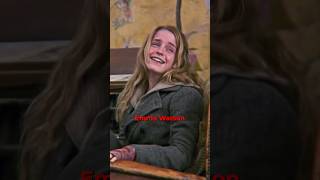 Emma Watson Cant Stop Laughing in This Harry Potter Scene [upl. by Grimbald]