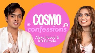 Alexa Ilacad Teases KD Estrada For Having 3 Childhood Crushes ‘Ako isa lang eh’  Cosmo Confessions [upl. by Enehpets372]