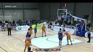 Pavle Kraljic 16 points 4 rebounds 1 block 1 assist vs holbaekstenhus Basketligaen Denmark [upl. by Iglesias]