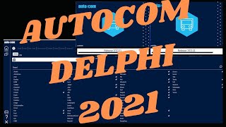 AUTOCOM DELPHI 2021 WINDOS 11 [upl. by Repinuj]