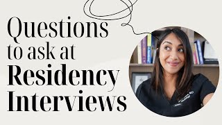 ❓ 10 Questions to Ask At Residency Interviews❓ Yasha Gupta MD [upl. by Nnahsal762]