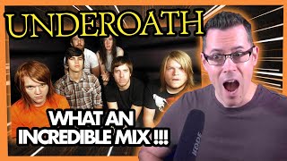 GENRE DEFINING MIX Underoath quotDesperate Times Desperate Measuresquot  Music Producer Reacts [upl. by Werdnaed]