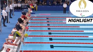 Paralympic Swimming Womens 200m Individual Medley Highlights 2024  Shabalina Emerges Won Gold [upl. by Iveson]