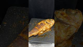 Grilled Fish ASMR Cooking shorts cooking asmr recipe crunchytreats sounds fish [upl. by Bevon731]