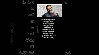 Naa Manasukemaindi Telugu Lyrics  Nuvve Nuvve Song Lyrics in Telugu  Nuvve Nuvve Movie [upl. by Yrellih]