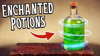 We made magical swirling Halloween Witchs Potions [upl. by Ykcul508]