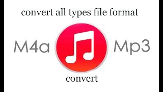 m4a to mp3 convert all types of format HINDI [upl. by Hcurob]