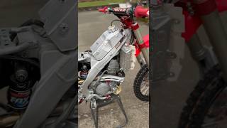 Up Close Look a Aluminum Framed BBR Motorsports CRF150R [upl. by Inafit]