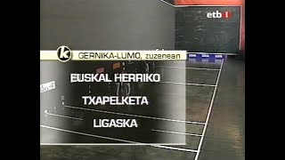 ZISKAR II  TORRE vs INSAUSTI  GARMA II Gernika · 2002 Pala [upl. by Mauri639]