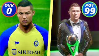 Ronaldo 0 Overall 99 Potansiyel Oldu Her Gol 1 Overall Artıyor  EA FC 24 Oyuncu Kariyer Modu [upl. by Verras]