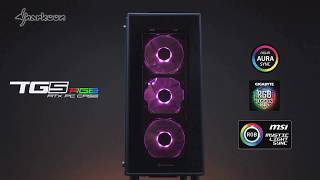 Sharkoon Case TG5 RGB GlassMidi ATX Tower [upl. by Von]