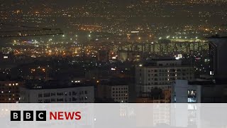 Israel has hit Tehran and other sites in Iran with retaliatory air strikes  BBC News [upl. by Sllew575]