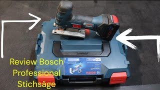 Review Bosch Professional Stichsäge GST 18VLI S [upl. by Regina]