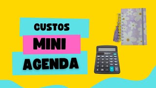 Mini agenda tem um ótimo custo benefício e nesse vídeo te mostro detalhadamente [upl. by Kentigerma]