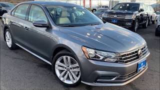 2019 Passat Wolfsburg Interior MOONROCK Gray [upl. by Diva542]