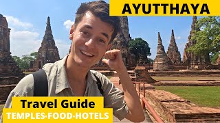 Ultimate Travel Guide to AYUTTHAYA Thailand 🇹🇭 [upl. by Aerdnaek]