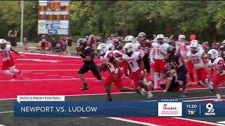 Newport beats Ludlow with lastsecond stop [upl. by Niven625]