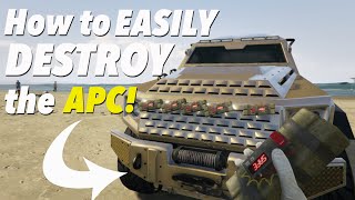 How to EASILY DESTROY the APC GTA 5 [upl. by Naugan]