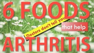 6 foods that Reduce arthritis and inflammatory pain [upl. by Erodaeht]