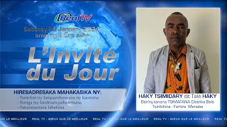 L’INVITE DU JOUR MIVANTANA 20 JANVIER 2024 👉HAKY TSIMIDARY Dit Tale HAKY [upl. by Acim]