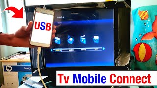 Mobile Ko Usb Se Tv Mein Kaise Connect Kare  Usb Cable Se Mobile Ko Tv Se Kaise Connect Kare [upl. by Anyl]