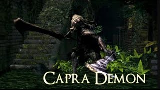 Dark souls 1  Capra Demon [upl. by Aradnahc]