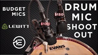 150 vs 1000 vs 3000 DRUM MIC SHOOTOUT [upl. by Richmound]