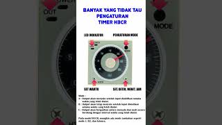 Cara Setting Timer H3CR Omron Larkin timerswitch timer otomatis instalasilistrik [upl. by Kassity604]