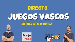 👂DIRECTO JUEGOS VASCOS SPANISH IS FUNLEARN SPANISH INTERMEDIATE Speak Spanish like a native [upl. by Sebastiano]