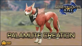 MH Rise  Palamute Creation PC [upl. by Elconin]