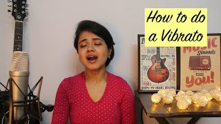 How to do a Vibrato  FAQ series  Chandranis Online Music Class [upl. by Haimaj]