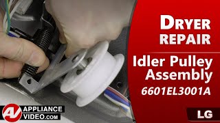 Dryer Repair  Idler Pulley issues  Factory Technician Diagnostics amp Troubleshooting [upl. by Kobe]