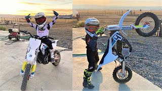 7 Year Old Rider Is A Motocross Superstar [upl. by Leonelle118]