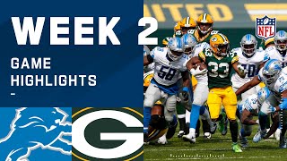 Lions vs Packers Week 2 Highlights  NFL 2020 [upl. by Belden677]