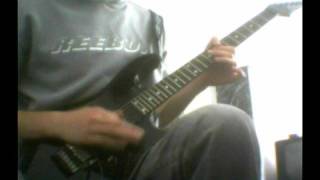 DevilDriver  End of the Line Guitar Cover [upl. by Vandervelde]