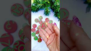 DIY Advent Calendar numbers darinascrafts adventcalendar christmasdiy advent [upl. by Hound]