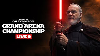 SWGOH Live  Grand Arena LAST 3v3 Stream for awhile [upl. by Ilil]