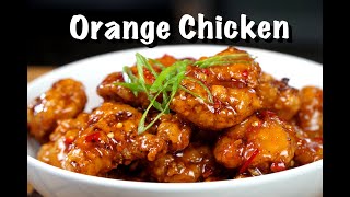 How To Make Orange Chicken  Orange Chicken Copycat Recipe MrMakeItHappen OrangeChicken [upl. by Nylirak]