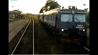 Sweden YSTAD  MALMÖ 1994 Train Drivers Cab View from Y1 1322 [upl. by Sherar]