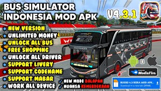 BUSSID Bus Simulator Indonesia Mod Apk Versi 431 Terbaru 2024  Unlimited Money amp Free Shopping [upl. by Emery]