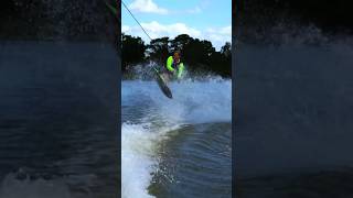 LEARN TO KNEEBOARD kneeboarding lakeplacid learnsomethingnew familyfun waterfun watersport [upl. by Tuorah158]