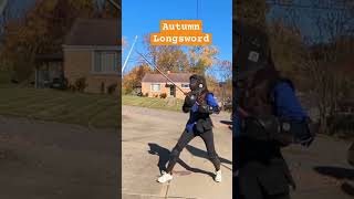 Autumn Longsword Free Spar fencing hema swordfight combat martialarts historicalfencing [upl. by Davey]