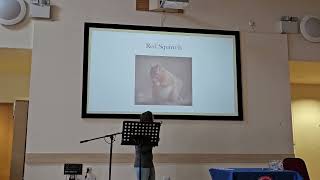 Local Wildlife Presentation with Julie Mailer Auchterarder Guild 150224 Church Hall [upl. by Reyaht425]