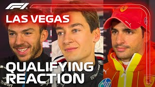 Drivers React After Qualifying  2024 Las Vegas Grand Prix [upl. by Eslud]