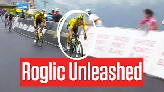 Critérium du Dauphiné 2024 Stage 7 Highlights Primoz Roglic Holds Off Matteo Jorgenson Still Leads [upl. by Cheng990]