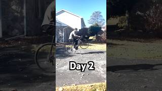 Day 2 of trying to wheelie like Mathieu van der Poel [upl. by Hseham684]